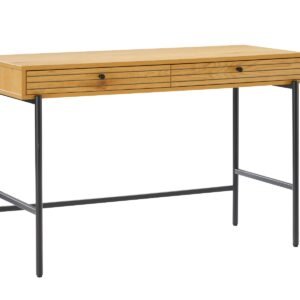 Bergen Dressing Table – 1.2m Oak Effect 2 Drawer Dressing Table
