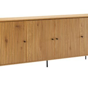 Bergen Sideboard – 1.8m Oak Effect 4 Door Sideboard